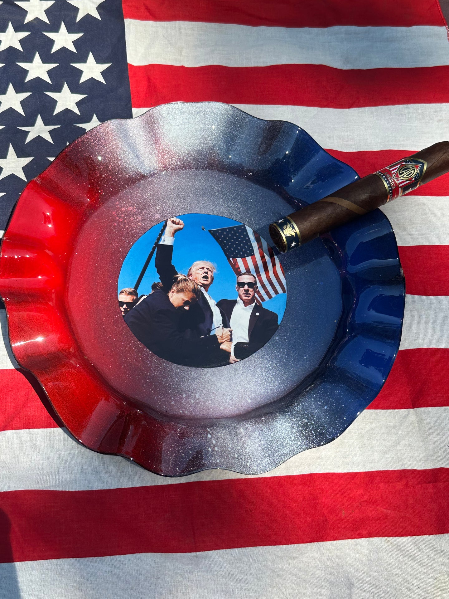 Trump Cigar Ashtray