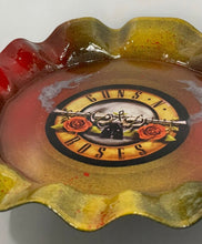 Load image into Gallery viewer, Guns N’ Roses Ashtray | Rolling Tray | Handmade Home Decor | Wall Art