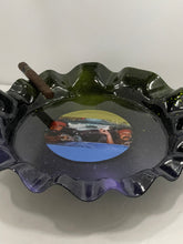 Load image into Gallery viewer, Cheech &amp; Chong Ashtray | Rolling Tray | Handmade Home Decor  | Custom Painted Repurposed Vinyl Record | Up in Smoke