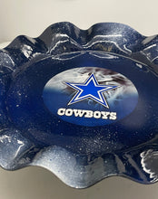 Load image into Gallery viewer, Cowboys Ashtray | Rolling Tray | Handmade Home Decor | Candy Tray