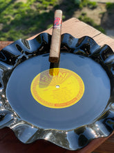 Load image into Gallery viewer, Repurposed Johnny Cash Ashtray - Wall Art - Catch All - Decor Tray - Food Safe Tray